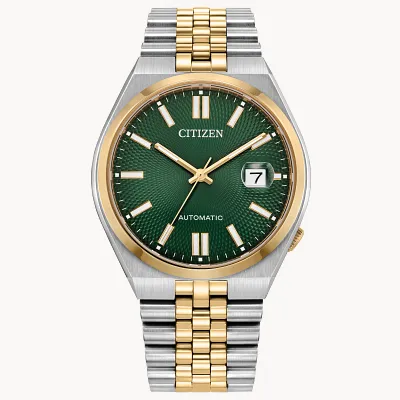TSUYOSA 60 Green Dial Stainless Steel Bracelet NK0024-54X | CITIZEN TSUYOSA 60 Green Dial Stainless Steel Bracelet NK0024-54X | CITIZEN